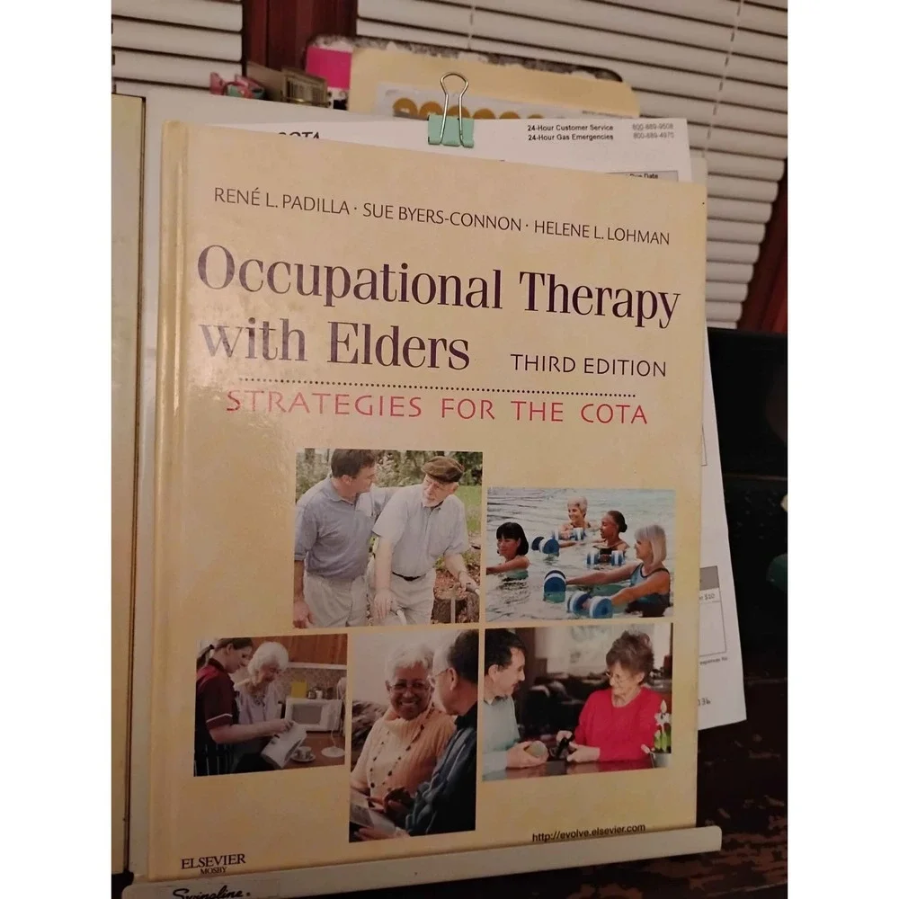 Elsevier Mosby Occupational Therapy with Elders 3rd Ed Textbook Padilla